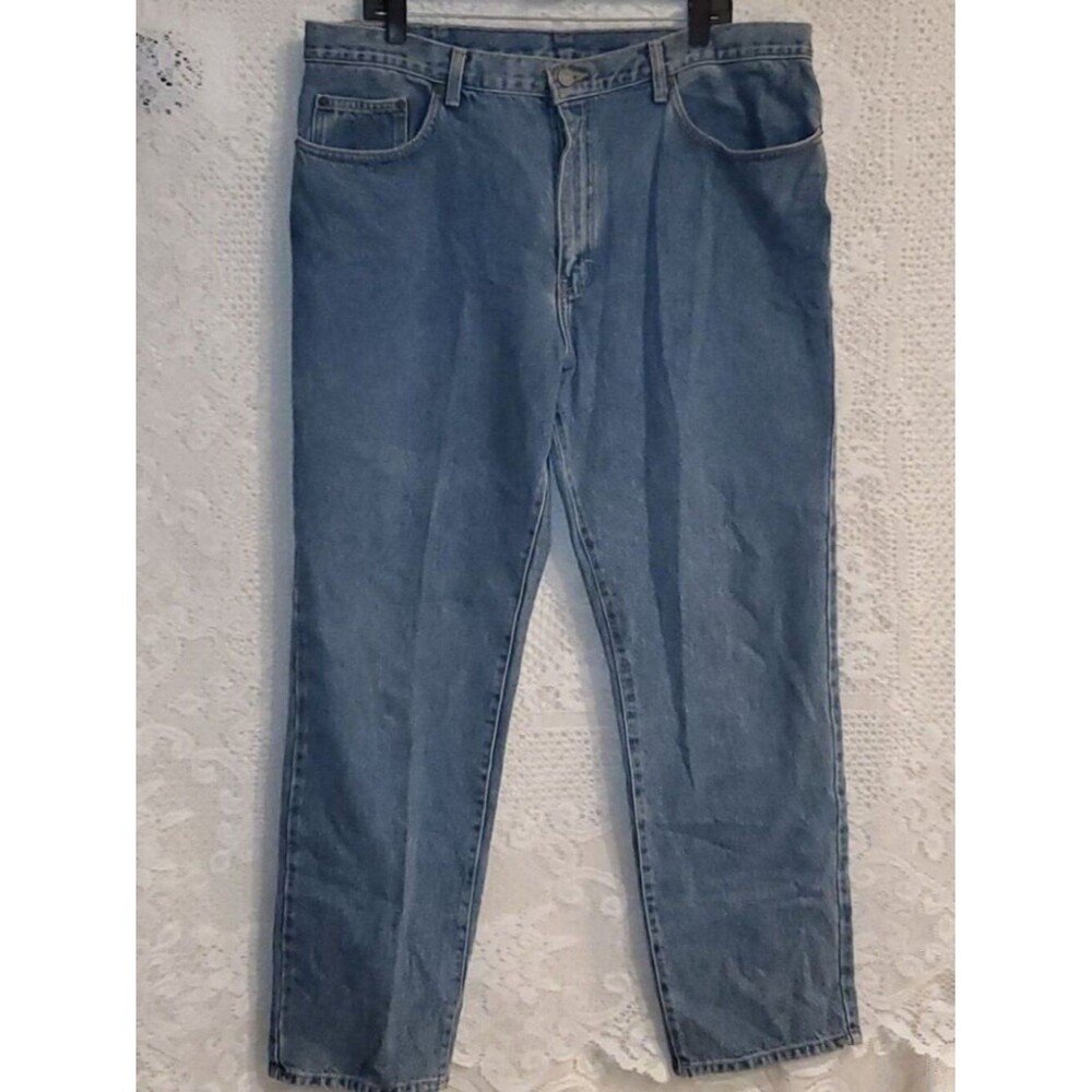 VTG Calvin Klein Jeans Made in USA Double Stonewash Slim Fit 40x32